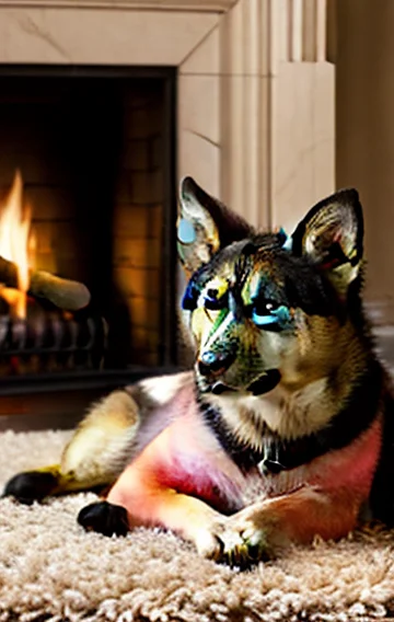 An Evening Bathe By Waterfall