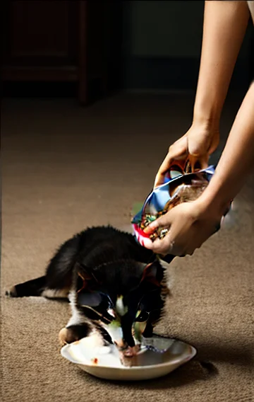 Cats Tantrum Spanking