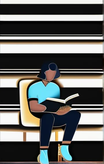 Holding My Hot Self As She Reads