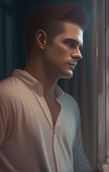 Biker Encounters Warrior Ghost