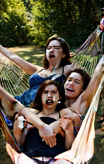 Kim And Her High School Friends