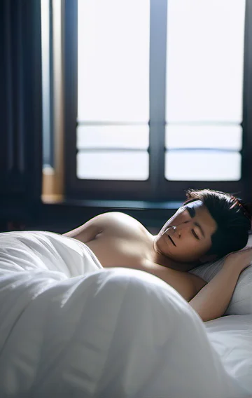 Cold Winter Night Hot Chinese Man