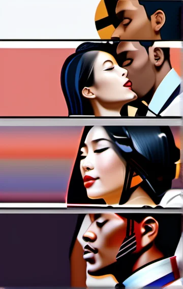 Gwen Meets Tall Dark And Handsome