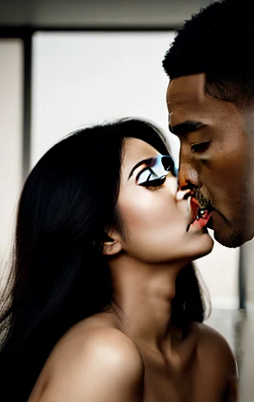 White Couple Worships Bbc King